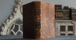 Antique Rare Old Book Elephants 1832 Illustrated Asian African Scarce Naturalist - Picture 1 of 11