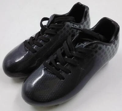 Zapatillas deportivas Vasari negras/grises con tacos para niños jóvenes talla 9 Foto 1 de 4