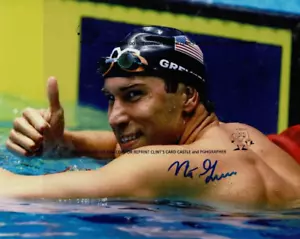 MATT GREVERS SIGNED 8x10 - 2008 & 2012 Olympics 4 Gold Medals 2 Silver Medals - Picture 1 of 1