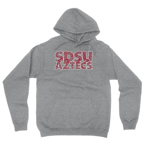 Venley Official NCAA SDSU Aztecs Men's / Women's Boyfriend Hoodie Cover