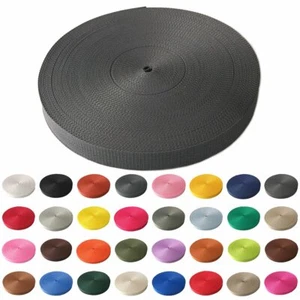 10m Gurtband 25 mm viele Farben Taschenband Trageband Tragegurt Rolladenband - Bild 1 von 65