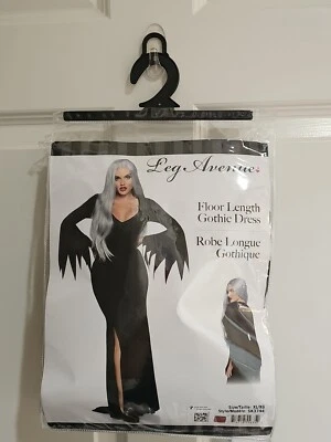 Leg Avenue Floor Length Gothic Dress Witch Style Costume 3744 SIZE XL - Image 1 of 4