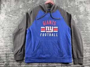 Vintage NFL Apparel New York Giants Hoodie Sweatshirt Pullover Herren Gr. L Color Block - Bild 1 von 15