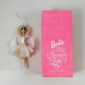 🌟Avon Barbie come la regina dei cigni nel lago dei cigni ornamento ricordo porcellana 1998 - Foto 1 di 5