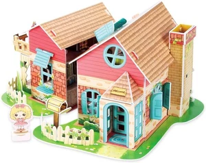 CubicFun P615H Sweet Villa 3D Puzzle - Picture 1 of 1