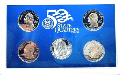2003-S State 25c Quarter Set ~ Bright Beautiful Coins ~ With COA ~ V90 - Image 1 of 4