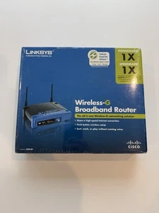 LINKSYS WRT54G Wi-Fi Wireless-G Broadband Router 2.4 GHz NEW - Picture 1 of 8