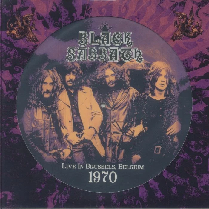BLACK SABBATH - Live In Brussels Belgium 1970 - PICTURE DISC LP - Image 1 of 1