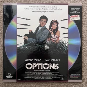 Options (1988) Laserdisc Joanna Pacula Vestron -Tested - Bild 1 von 2