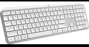 Logitech MX Keys S Wireless Bluetooth Keyboard w/ Smart Illumination - Pale Grey - Picture 1 of 12