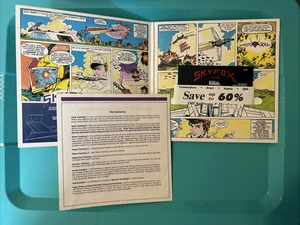 Sky Fox SkyFox Video Game by EA for Commodore 64 / 64C / 128D / 128 / SX-64 - Afbeelding 1 van 3