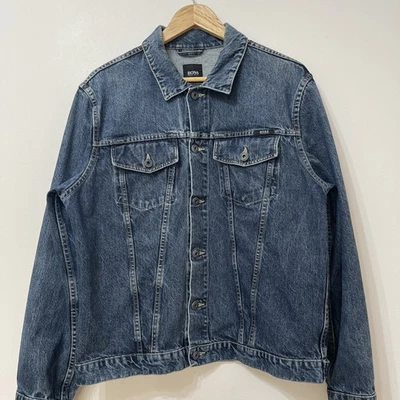Hugo Boss Men’s Large denim jacket blue Cotton VGC - Image 1 of 4