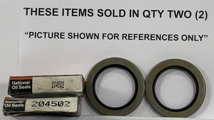 2 Stück 204502 Dichtung Federal Mogul National Oil Seal 204502 Öldichtung - Bild 1 von 10