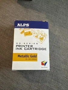 Genuine New Alps Ink, METALLIC GOLD CARTRIDGE, #106030-00 - Picture 1 of 4
