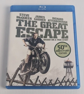 The Great Escape - Genuine Region Free Blu-Ray 1963 Steve McQueen James Garner - Image 1 of 2