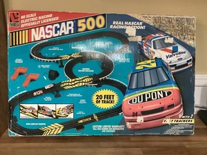 Life-Like Racing Nascar 500 slot car set #9528--NEVER OPENED, FACTORY SEALED - Picture 1 of 7