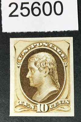 MOMEN: US # 161P3 PLATE PROOF ON INDIA VF CAT. $60 LOT #25600 - Image 1 of 2