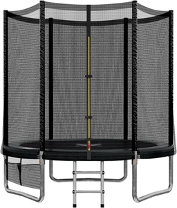 Trampolino Rotondo Da Giardino 183/244/305/366/427 Cm Trampolino Elastico per Ad - Foto 1 di 12