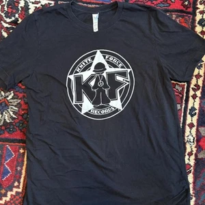 Kniteforce T-Shirt Men's Large Jungle Happy Hardcore Breakbeat Rave DnB 90s UK - Picture 1 of 3