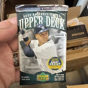 2006 Upper Deck Series 2 Baseball Sealed Unopened Pack 8 Cards - Picture 1 of 2