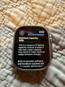 Apple Watch Ultra 2 49mm GPS + Cell Titanium excellent condition - Zdjęcie 1 z 5
