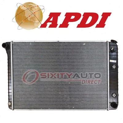 APDI Radiator for 1973-1974 Chevrolet K20 Pickup - Cooler Cooling Antifreeze wn Foto 1 de 4