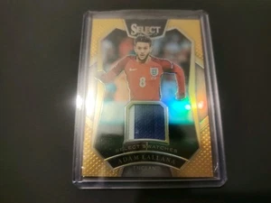 2016-17 Panini Select - Select Swatches Adam Lallana #SS-AL Gold Prizm /10 (MEM) - Bild 1 von 2