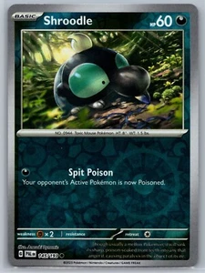 NM Shrodle 145/193 Reverse Holo Paldea Evolved Pokemon 2023 - Bild 1 von 2