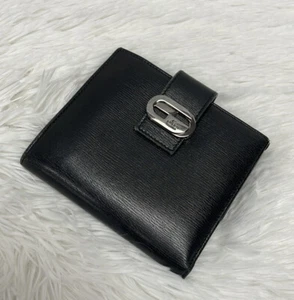 CARTERA PLEGABLE DE CUERO GUCCI UNISEX NEGRA - Imagen 1 de 12