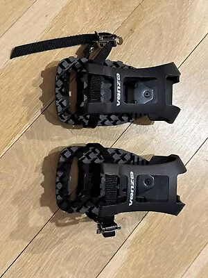 Комплект велосипедных педалей Venzo Peloton зажимы для носка каркас плюс педали конвертер - Изображение 1 из 3