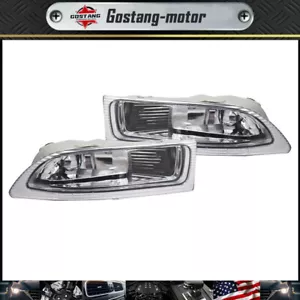 For 2004-2005 Toyota Sienna Fog Light Driving Lamp Clear Lens W/Bulbs Left+Right - Bild 1 von 7