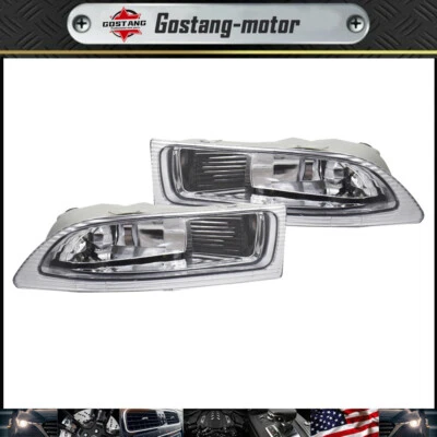 For 2004-2005 Toyota Sienna Fog Light Driving Lamp Clear Lens W/Bulbs Left+Right - Image 1 of 4