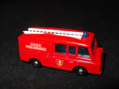 VTG LESNEY Matchbox : LAND ROVER FIRE TRUCK - Series #57 (Nr. MINT) England - Image 1 of 3