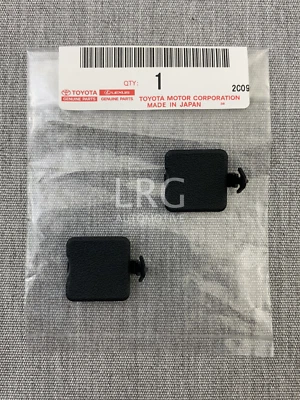 Toyota 07-14 FJ Cruiser Interior Door Panel Card Screw Cover Plate 2 Pcs OEM New - Image 1 of 4