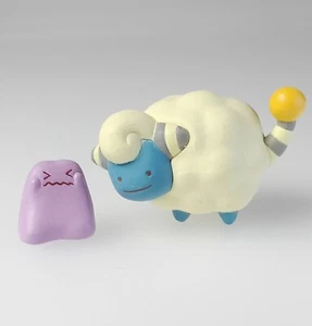 Minifigura Mareep Ditto Pokemon Gacha Nintendo de Japón - Imagen 1 de 7