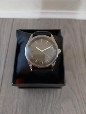 Ben Sherman Reloj Clásico en Correa de Cuero Negro Reloj Hombre BS107 Foto 1 de 4