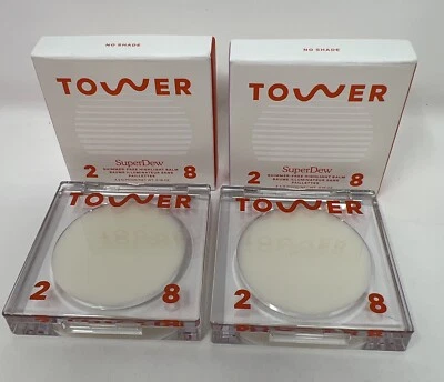 2X TOWER 28 Beauty SuperDew Shimmer-Free Highlight Balm 0.16 oz/4.5g. Each   B85 - Image 1 of 4