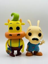 Rocko's Modern Life- Rocko and Heffer Funko - Set of 2 Loose OOB Vaulted/retired