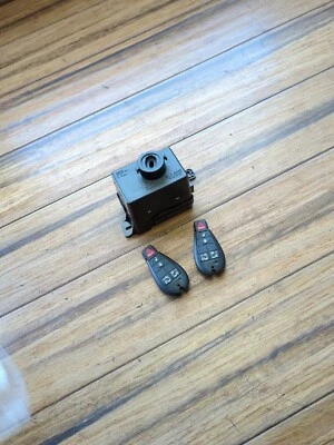 Volkswagen Receiver Wireless Ignition Remote Control W/ 2 Keys P68241096AC OEM - Image 1 of 4