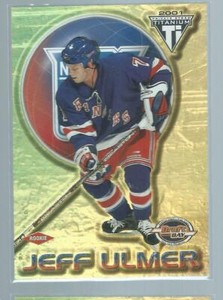 limited JEFF ULMER new york rangers NUMBERED ROOKIE CARD   *190