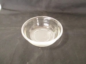Vintage Glasbake Clear Glass #484 Small Bowl 5" x 1.75" USA - Afbeelding 1 van 3