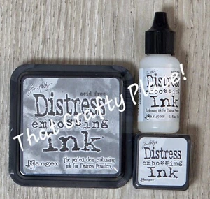 Tim Holtz DISTRESS EMBOSSING INK x1 (Choose from 3) Non-Toxic Acid Free Ranger - Bild 1 von 4