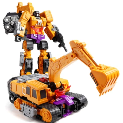 VerformungBagger Roboter Action Figur ConstructionTruck Devastator Spielzeug - Bild 1 von 4