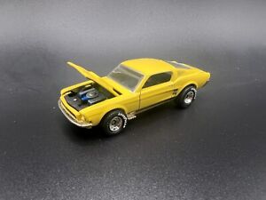 Hot Wheels Custom Mustang Yellow Real Riders RR 30th Anniversary Muscle Cars