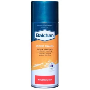 Balchan Engine Enamel Paint Industrial Red 300g - Picture 1 of 2