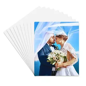 10 Pack 8x10 Inch Aluminum Sublimation Metal Photo Blanks Photo Sign Wall Frame - Picture 1 of 6