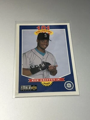 KEN GRIFFEY JR.  1997 Upper Deck Collector's Choice COLLECTING 101 #244 MARINERS - Image 1 of 2