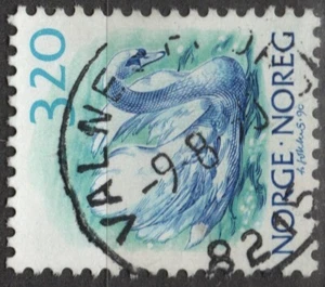 1207 Norway 1990, NK 1086, SON Valnesfjorden 9-8-90 (NO) - Picture 1 of 1