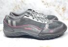 Womens Size 8.5 Sketcher Relaxed Fit Plus Memory Foam Lace Up Leather Shoes