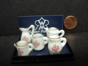 DOLLHOUSE PITCHER SET- ROSE - Imagen 1 de 5